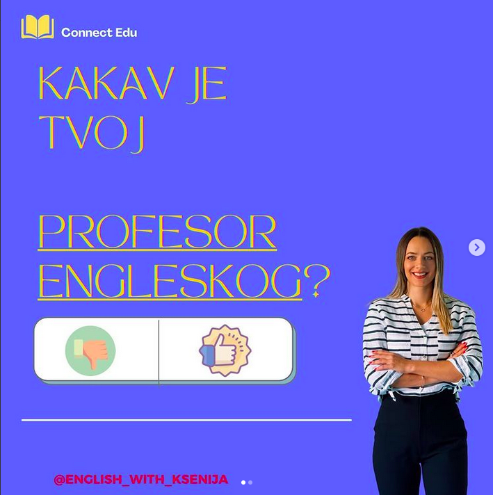 Kakav je tvoj profesor engleskog?